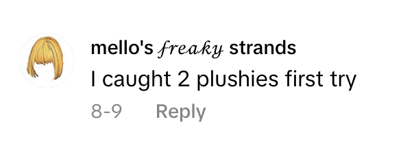 TikTok comment